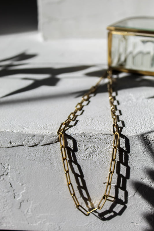 Paperclip Chain Necklace