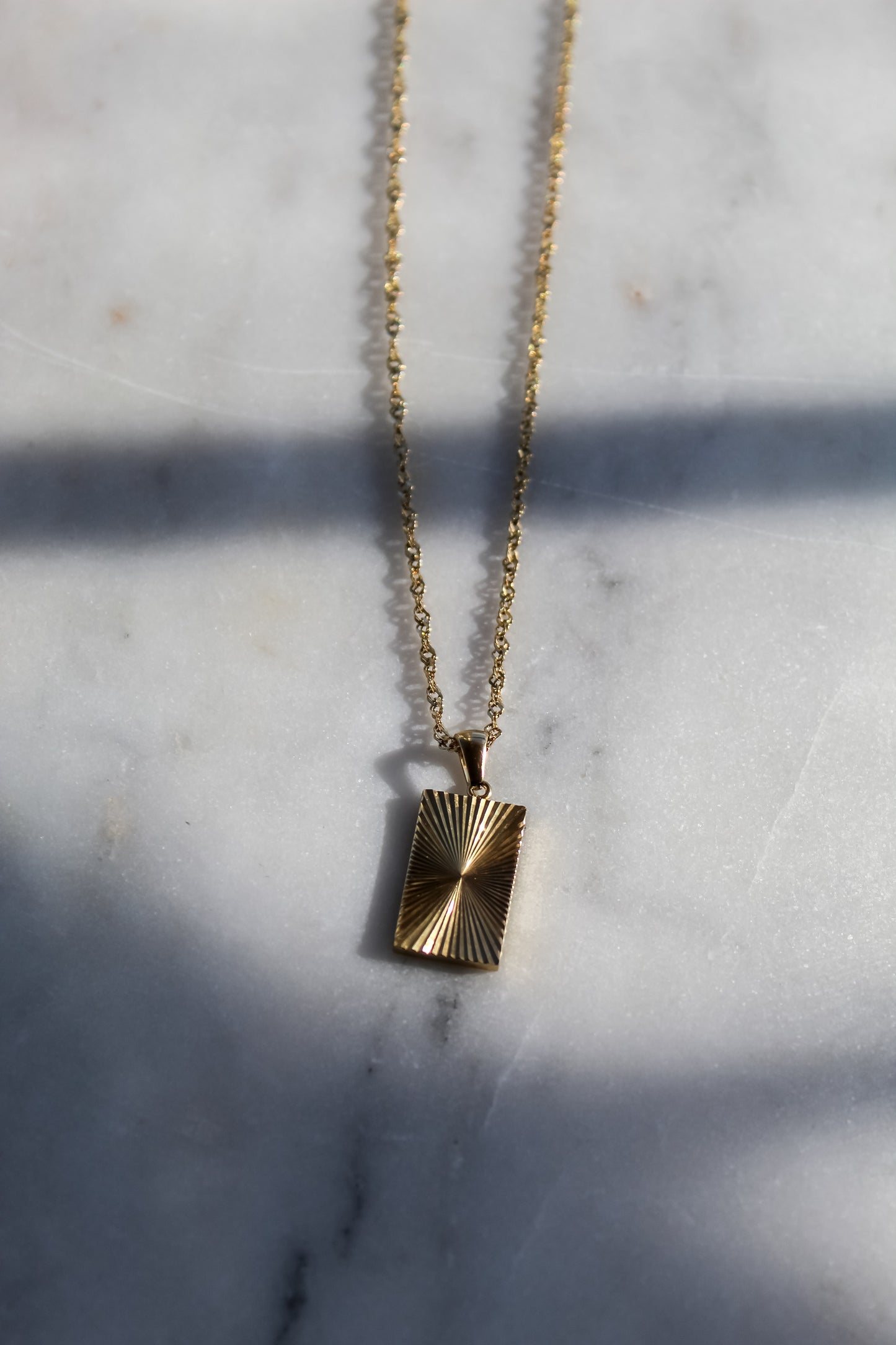 Sun Ray Sol Necklace