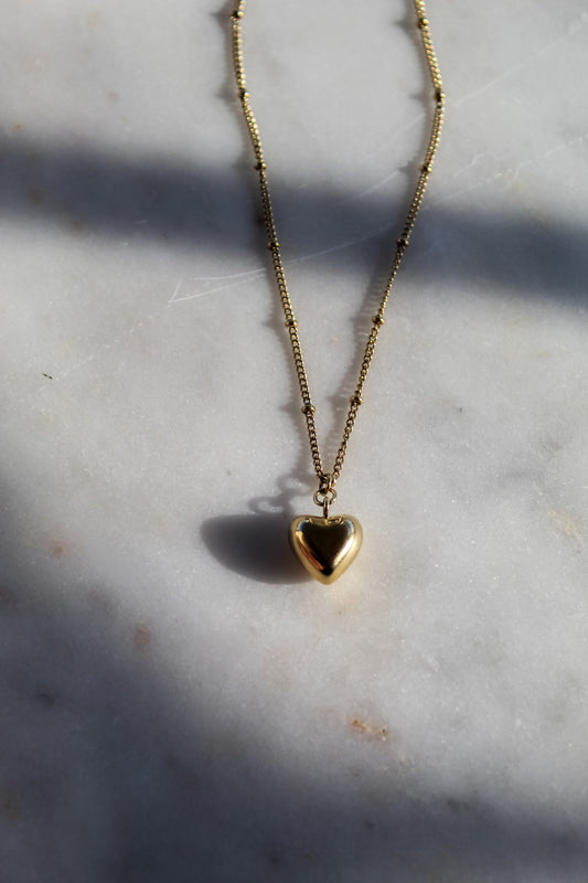 Heart Pendant Necklace  Gold Necklace Gift For Her Jewelry For Women Gold Chain Necklace Birthday Gift For Her  Cadenas De Oro Para Mujer